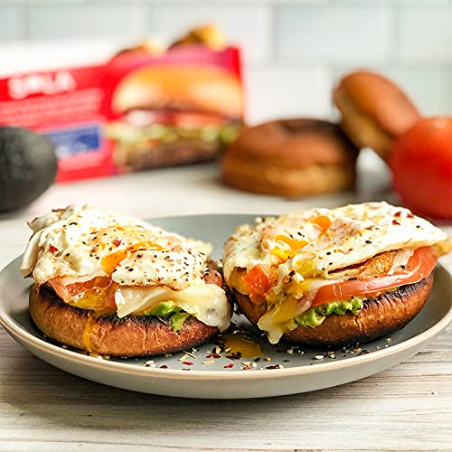 Sola Low Carb & Keto Friendly Golden Wheat Hamburger Buns, 6g Net Carbs