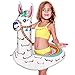 USA Toyz Llama Baby Pool Float - 27 Inch Tall Inflatable Pool Floats for Kids, Baby Safety Swimming Float for Toddlers