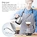 Electric Gooseneck Kettle with Preset Variable Heat Settings for Drip Coffee and Tea, Quick Boil, Stainless Steel with LCD Display, Auto Shut-off, Keep Warm Function & Strix Controller
