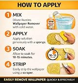 Rustins Wallpaper Remover 300ml WALP300 Brand New Easy Mix view 3