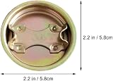 iplusmile 8pcs Steel Drum Bung Plugs Caps for 55 Gallon Barrels Plated Coated view 7
