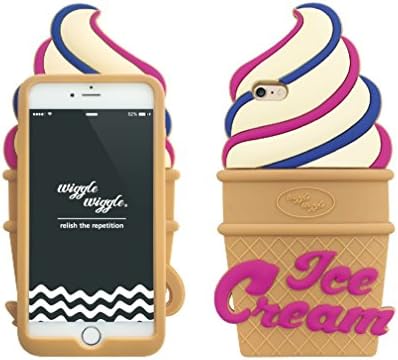 wiggle wiggle Funky Case - Ice Cream iPhone 6 Beige