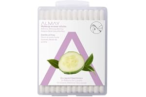 Almay Eye Makeup Remover Sticks with Aloe, Oil Free, Hypoallergenic-Fragrance Free, Dermatologist & Ophthalmologist Tested, 24 Count (Pack of 1)