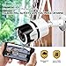Faleemi 1080P Outdoor Weatherproof WiFi IP Camera with Memory Card Slot, Home Security Surveillance Video Camera with Night Vision for Home/Garage/Business/Warehouse/Shop/Office Monitor FSC861