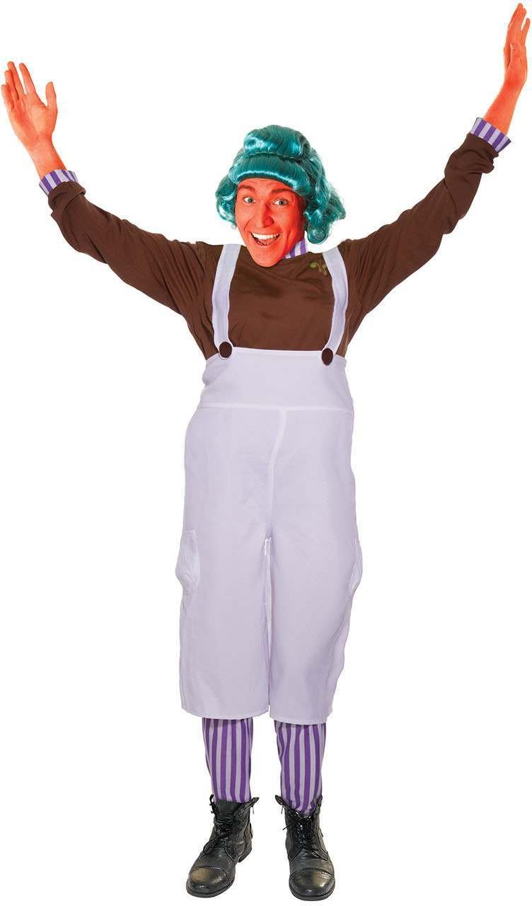 Bristol Novelty AC453 Adult Fanc Dress Costume. Chocolate Factory Worker