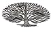 Tree of Life Wall Decor Haitian Home Art, Indoor Outdoor Hanging Decor, Fair Trade 15 x 15 Inches (Family Tree of Life)