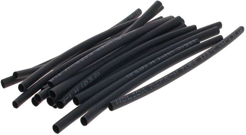 Tubo Termoretraibile Nero IRAD 80mm Diametro 2:1 - 1 Piede Lunghezza Per Cablaggi Elettrici