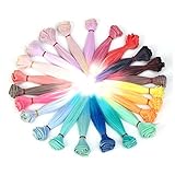 LUNIWEI 15 CM Wholesale Straight Hair Hair DIY / BJD Wig Doll