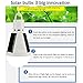 Solar Panel Bulb Light LED Powered Light, Pawaca E27 7W Portable Waterproof Emergency Light Bulb for Indoor Outdoor Garden Hiking Camping, White