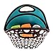 Neoprene Blue Dot Lunch Tote Bag - Insulated Waterproof Lunch Box for Women, Adults, Kids, Girls, and Teen Girls - Homwe