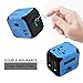 WINOW International Travel Plug Adapter, Worldwide Power AC Wall Charger with Dual USB & USA, UK, AU, EU - Great for iPhone/iPad / Laptops/Samsung / Smartphone,Spare Safty Fuse+Zipper Case (Blue)