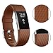 Vancle Bands for Fitbit Charge 2 Special Edition, Adjustable Replacement Accessory Sport Wrist Band (No Tracker), Coffee, Large
