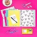 Avery + Amy Tangerine Designer Collection Big Tab Dividers, Black and White Ink-Spiration, 5-Tab Set (11393)