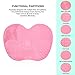 Uarter Makeup Brush Cleaner Fast Brush Cleaning Mat Apple Shape and Portable Silicone Washing Cup, 2 Pack