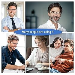 Anourney 3-Pack Reading Glasses for