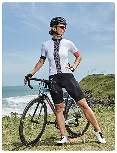 RION Women's Bike Padded Shorts Cycling Pants Bicycle Tights