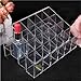 ReNext 24 Stand Transparent Plastic Trapezoid Makeup Cosmetic Organizer Display Stand