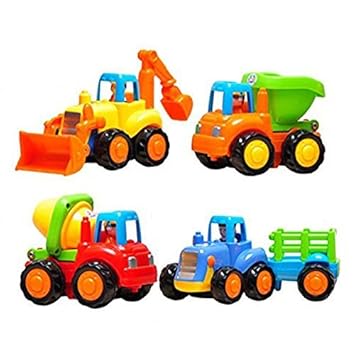CifToys Construction Vehicle Set | Durable Plastic Tractor