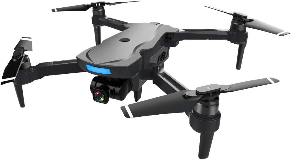 Watopi Drone with Camera, RC Quadcopter with WiFi 1080P HD Cam, CG033-S GPS Foldable Quadcopter Drone with Wide Angle Camera, Headless Mode, Altitude Hold, Gesture Sensor (Black)
