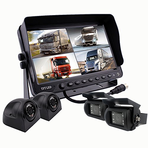 Camnex Backup Rear View Car Truck Camera & Monitor Safety System, 9