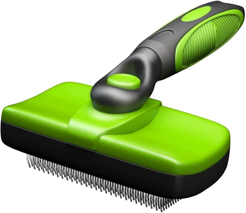 Self cleaning rake brushes for hair removal and grooming,Pet hair