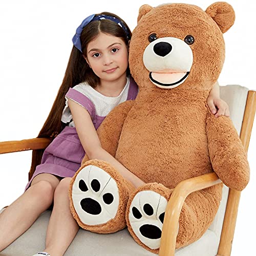 Coicceza Giant Teddy Bear Stuffed Animal Toys Brown Big Teddy Bear