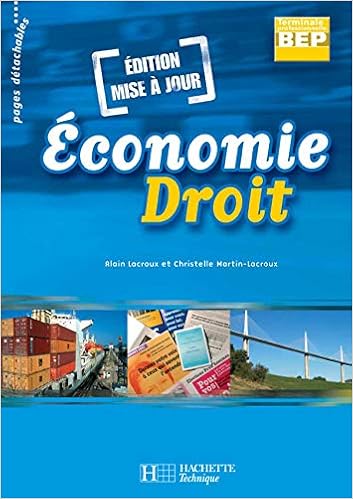 Amazon Fr Economie Droit Terminale Bep Livre Eleve Ed 2008 Lacroux Alain Martin Lacroux Christelle Livres