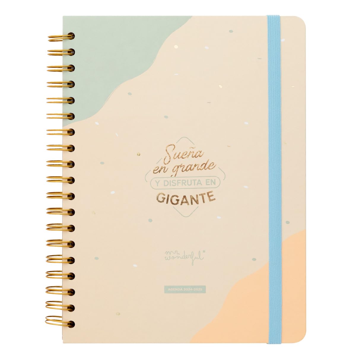 Mr.Wonderful – Office 2024-25 Weekly Extra Large Agenda – Dream Big and Enjoy Giant – School Agenda with Weekly Organization