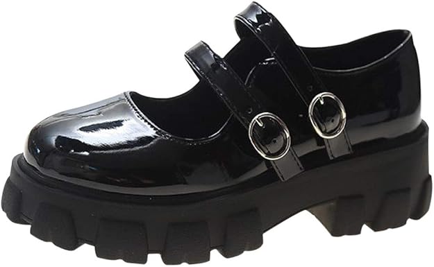 Amazon.com | Women's Platform Oxfords Dress Shoes Chunky Heel Penny Loafers | Shoes