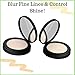 Fifth & Skin (MEDIUM) Better'n Ur Skin - Prep n Set Blur Powder - Natural Face Powder - Organic Pressed Makeup - Cruelty Free - TALC Free - Blurs Fine Lines - Controls Shine - Prolongs Foundation