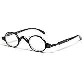 Calabria R314/R501S Round Metal Reading Glasses Men Women Professor Eyeglasses Vintage Readers Classic Stylish Retro Fashion