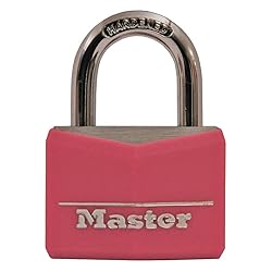 Master Lock Covered Aluminum Lock, Locker Lock with