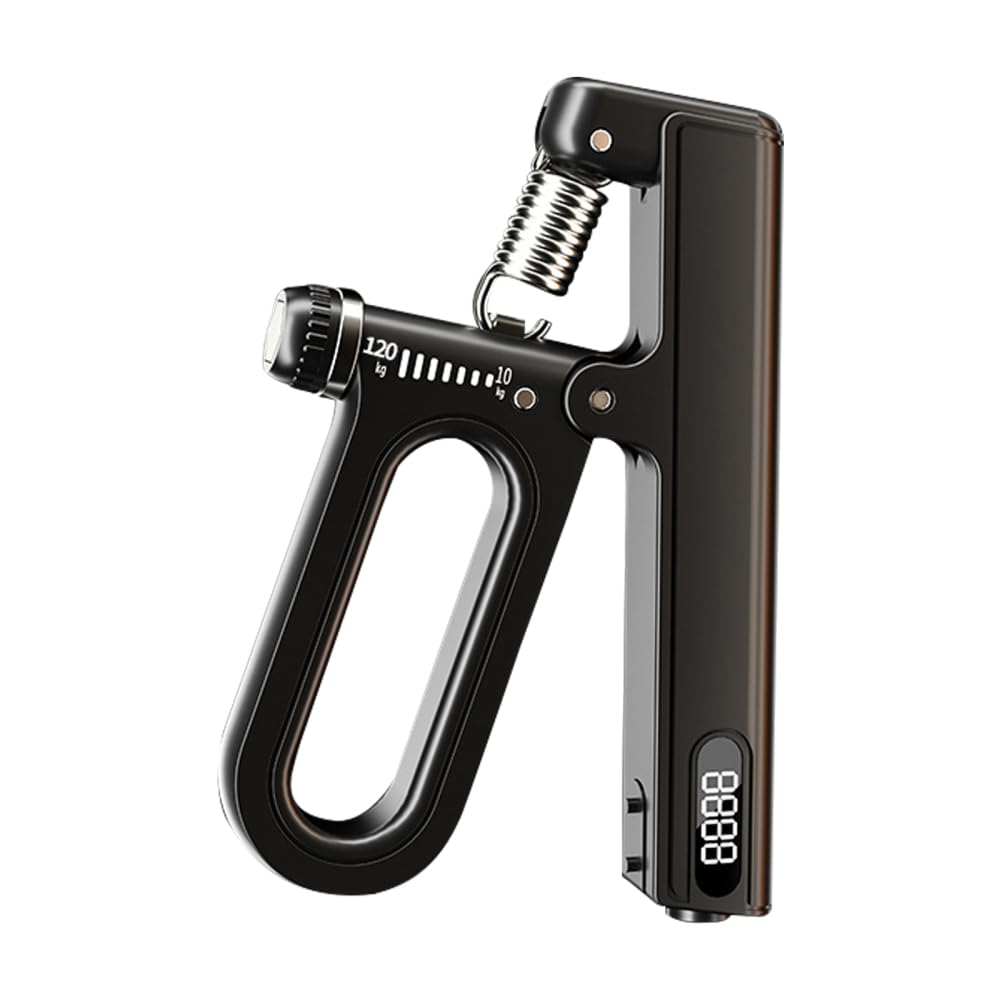 Grip Strength Trainer, Adjustable Hand Grip Strengthener No Slip Wrist Forearm Strengthener for Strength Training, Exercise, Injury Recover(10LB-120LB)