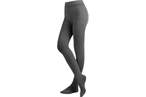 EMEM Apparel Women's Solid Colored Opaque Microfiber Footed Tights