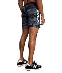 RVCA Mens Sport 15" Performance Shorts - Fight