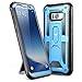 Galaxy S8+ Plus Case, YOUMAKER Heavy Duty Protection Kickstand Clip Holster Shockproof Case Cover for Samsung Galaxy S8 + Plus (2017 Release) 6.2 inch Without Built-in Screen Protector (Blue/Black)