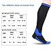 Compression Socks for Women & Men (2 Pairs), Laneco Graduated Compression Sock 20-30 mmhg for Nurses, Running, Maternity Pregnancy, Athletic Sports, Flight Travel, Shin Splints, Edema, Varicose Veins