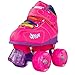 Crazy Skates Dream Roller Skates for Girls with LED Light-up Wheels - Pink (Size: US Mens j13 | US Ladies j13 | EU 31)