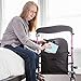 HealthSmart Walker Rollator with Seat and Backrest, FSA HSA Eligible, Adjustable Handle Height, Storage Bag and a Durable Lightweight Frame That Easily Folds While Supporting up to 300 pounds
