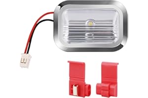SAQXK W11462342 W10843339 Refrigerator LED Light Module Assembly Fits for Whirlpool Kitchenaid Kenmore Refrigerator Light Replaces W10908166 W10607479 AP6989197 PS16218086