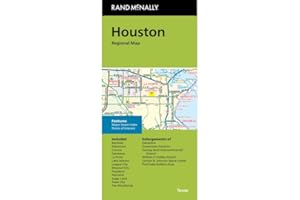 Rand McNally Folded Map: Houston Regional Map