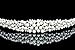 Scatter Faux Pearl Rhinestone Crystal Bridal Headband Tiara T1034
