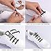 Wangtian No Tie Shoelaces,Silicone Elastic Shoelaces for Sneaker Boots Board Shoes and Casual Shoes Easy to Clean(2 Pair)