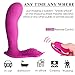 Wearable Vibrator Clitoris and G-Spot Stimulator Remote Control Vibrate Masturbation Dildo Toys for Adult,Invisible Wearable Vibrating Wand USB Rechargeable Silicone Clitoris Vagina Massager for Womenthumb 4