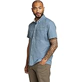 Eddie Bauer Mens Short Sleeve Ripstop Guide Shirt