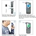 GDbow Breathalyzer Portable Alcohol Tester Recording Recent 32 Results with 5 Mouthpieces -Grey