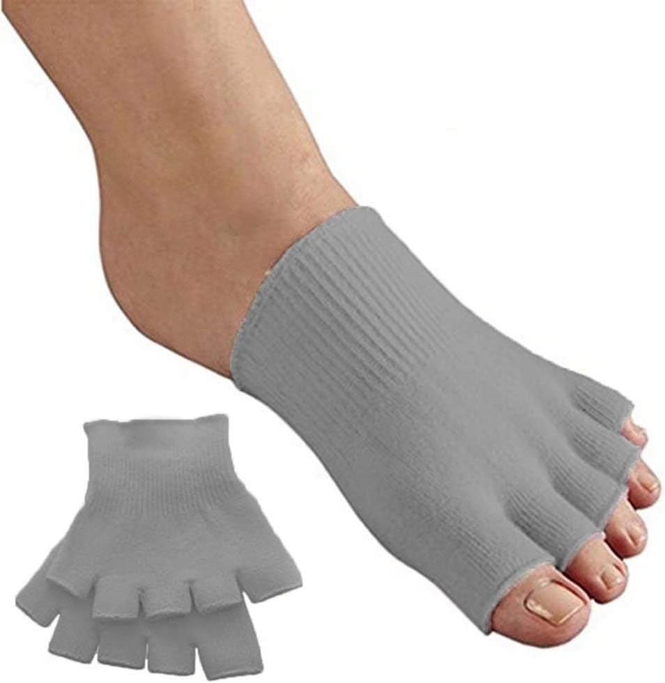 Atelier Gel-lined Compression Toe Separating Socks, Pair