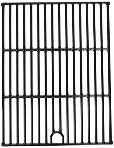 Music City Metals 66342 Gloss Cast Iron Cooking Grid Replacement for Select Gas Grill Models by Kenmore, Nexgrill and Others, Set of 2