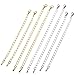 BCP 8pcs Silver Gold Color Necklace Bracelet Chain Extender (4.0