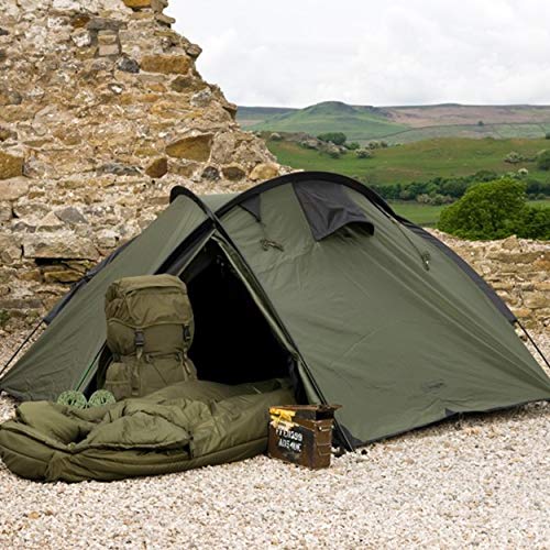Snugpak Bunker 3 Person Tent and Tactical Shelter, Waterproof, Olive